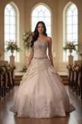 Vestido de Novia Dorado en Stock