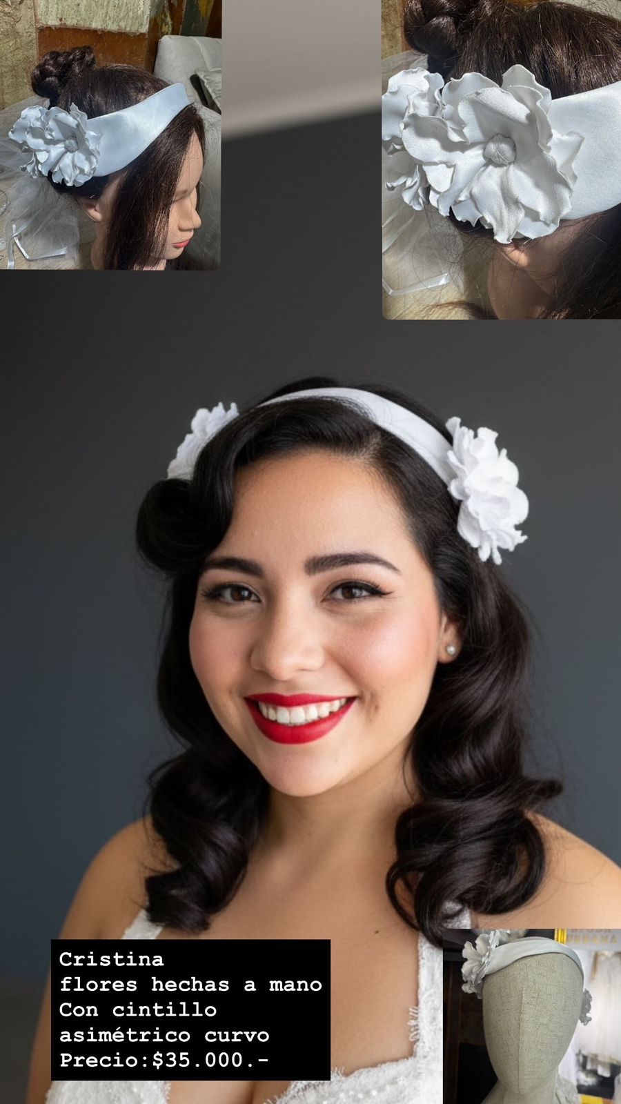Complemento de Novia Cristina