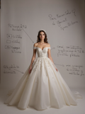 Vestido de Novia de Satén Elegante