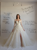 Vestido de Novia con Abertura Moderna